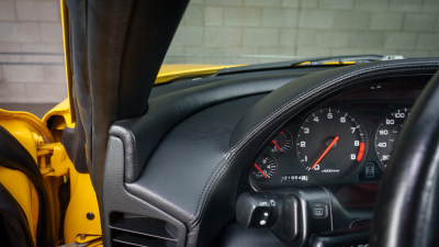1997 Acura NSX in Spa Yellow over Black