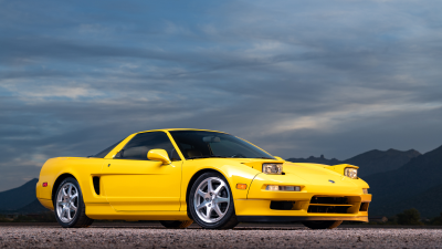 1997 Acura NSX in Spa Yellow over Black