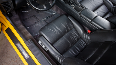 1997 Acura NSX in Spa Yellow over Black