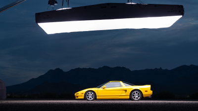 1997 Acura NSX in Spa Yellow over Black