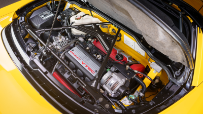 1997 Acura NSX in Spa Yellow over Black