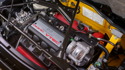 1997 Acura NSX in Spa Yellow over Black