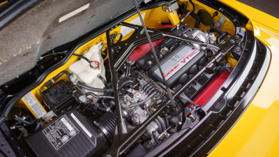 1997 Acura NSX in Spa Yellow over Black