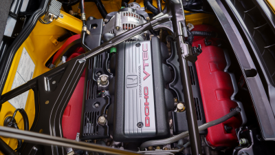 1997 Acura NSX in Spa Yellow over Black