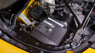 1997 Acura NSX in Spa Yellow over Black