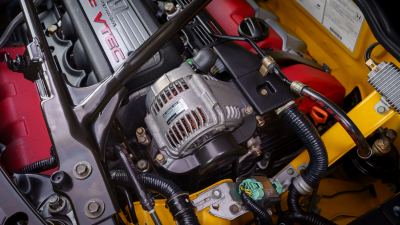 1997 Acura NSX in Spa Yellow over Black