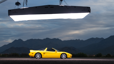 1997 Acura NSX in Spa Yellow over Black