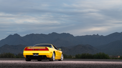 1997 Acura NSX in Spa Yellow over Black