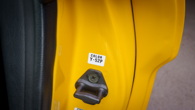 1997 Acura NSX in Spa Yellow over Black