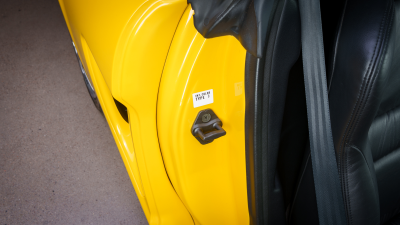 1997 Acura NSX in Spa Yellow over Black