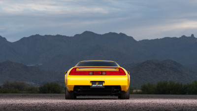 1997 Acura NSX in Spa Yellow over Black