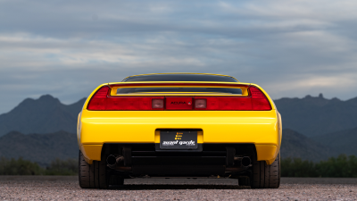 1997 Acura NSX in Spa Yellow over Black