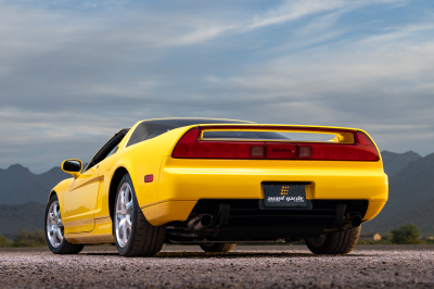1997 Acura NSX in Spa Yellow over Black