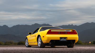 1997 Acura NSX in Spa Yellow over Black
