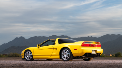 1997 Acura NSX in Spa Yellow over Black
