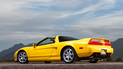 1997 Acura NSX in Spa Yellow over Black