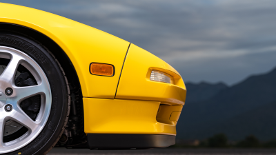 1997 Acura NSX in Spa Yellow over Black