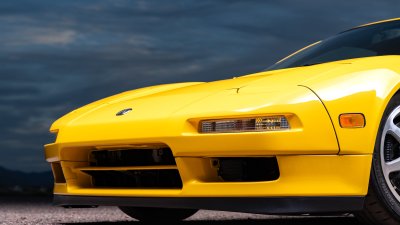 1997 Acura NSX in Spa Yellow over Black