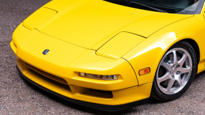 1997 Acura NSX in Spa Yellow over Black
