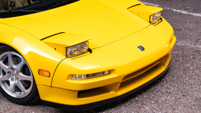 1997 Acura NSX in Spa Yellow over Black