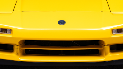 1997 Acura NSX in Spa Yellow over Black