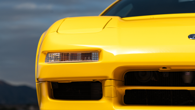 1997 Acura NSX in Spa Yellow over Black