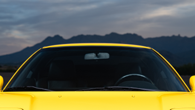 1997 Acura NSX in Spa Yellow over Black