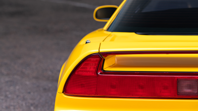 1997 Acura NSX in Spa Yellow over Black