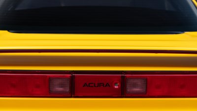 1997 Acura NSX in Spa Yellow over Black