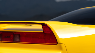 1997 Acura NSX in Spa Yellow over Black
