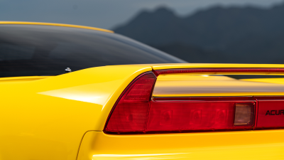 1997 Acura NSX in Spa Yellow over Black