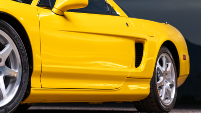 1997 Acura NSX in Spa Yellow over Black