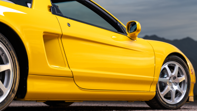 1997 Acura NSX in Spa Yellow over Black