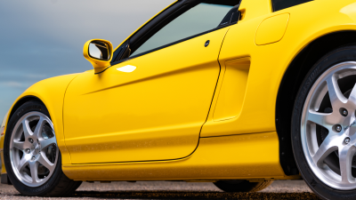 1997 Acura NSX in Spa Yellow over Black