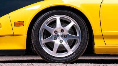 1997 Acura NSX in Spa Yellow over Black