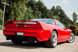 1998 Acura NSX in Formula Red over Black