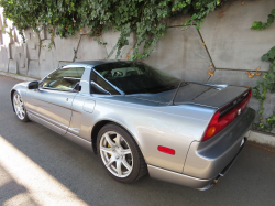 2002 Acura NSX in Sebring Silver over Silver