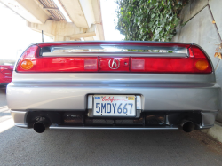 2002 Acura NSX in Sebring Silver over Silver