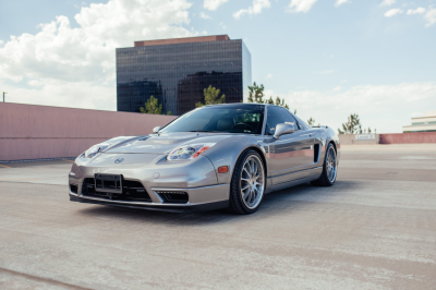 2002 Acura NSX in Sebring Silver over Silver