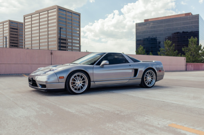 2002 Acura NSX in Sebring Silver over Silver