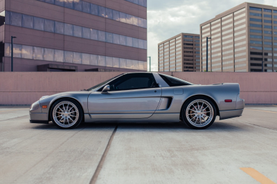 2002 Acura NSX in Sebring Silver over Silver