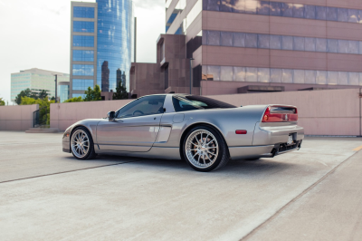 2002 Acura NSX in Sebring Silver over Silver