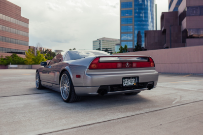 2002 Acura NSX in Sebring Silver over Silver
