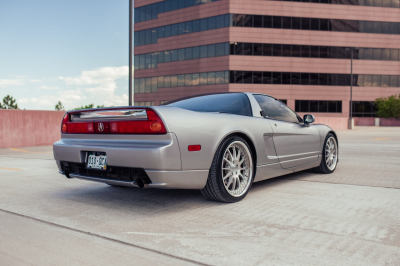 2002 Acura NSX in Sebring Silver over Silver