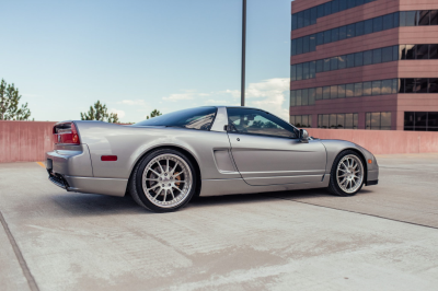 2002 Acura NSX in Sebring Silver over Silver