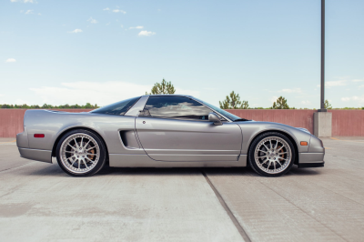 2002 Acura NSX in Sebring Silver over Silver