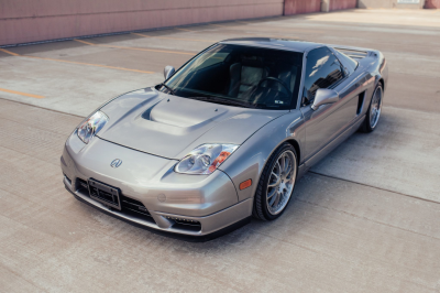 2002 Acura NSX in Sebring Silver over Silver