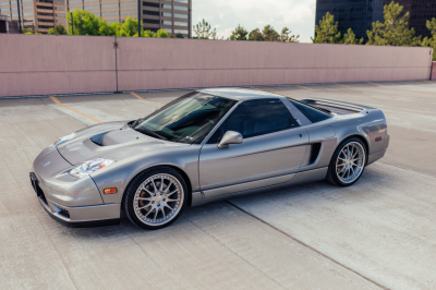 2002 Acura NSX in Sebring Silver over Silver