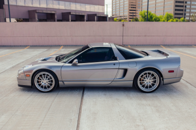 2002 Acura NSX in Sebring Silver over Silver