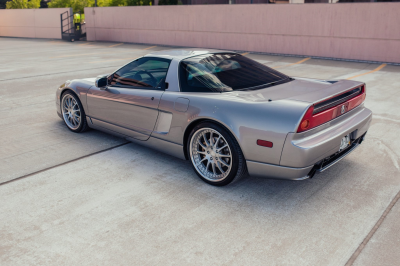 2002 Acura NSX in Sebring Silver over Silver